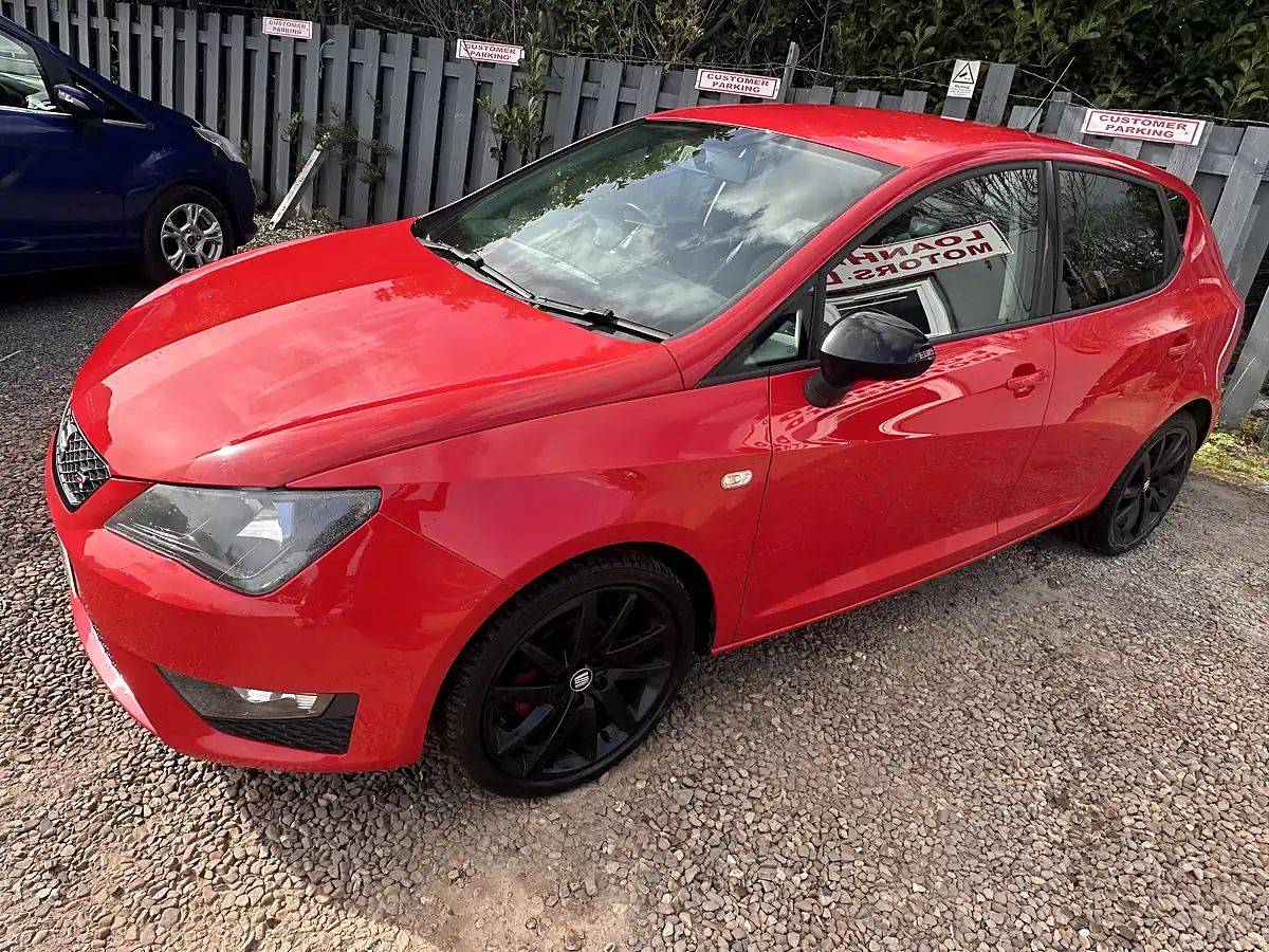 Used 2015 SEAT Ibiza Fr Black Red - Interior and Exterior details 6