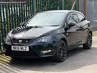 Used 2015 SEAT Ibiza Fr Black Sport Coupe Black - Interior and Exterior details 14