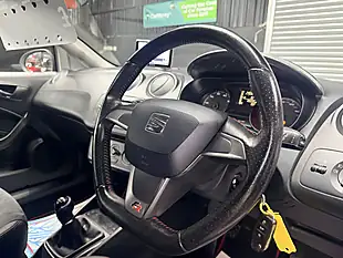 Used 2015 SEAT Ibiza Fr Black White - Interior and Exterior details 17