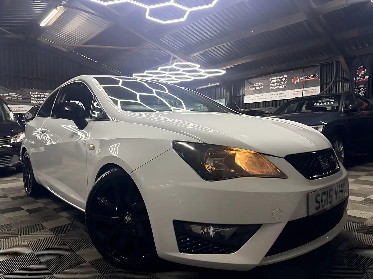 Used 2015 SEAT Ibiza Fr Black White - Interior and Exterior details 2