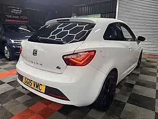 Used 2015 SEAT Ibiza Fr Black White - Interior and Exterior details 4
