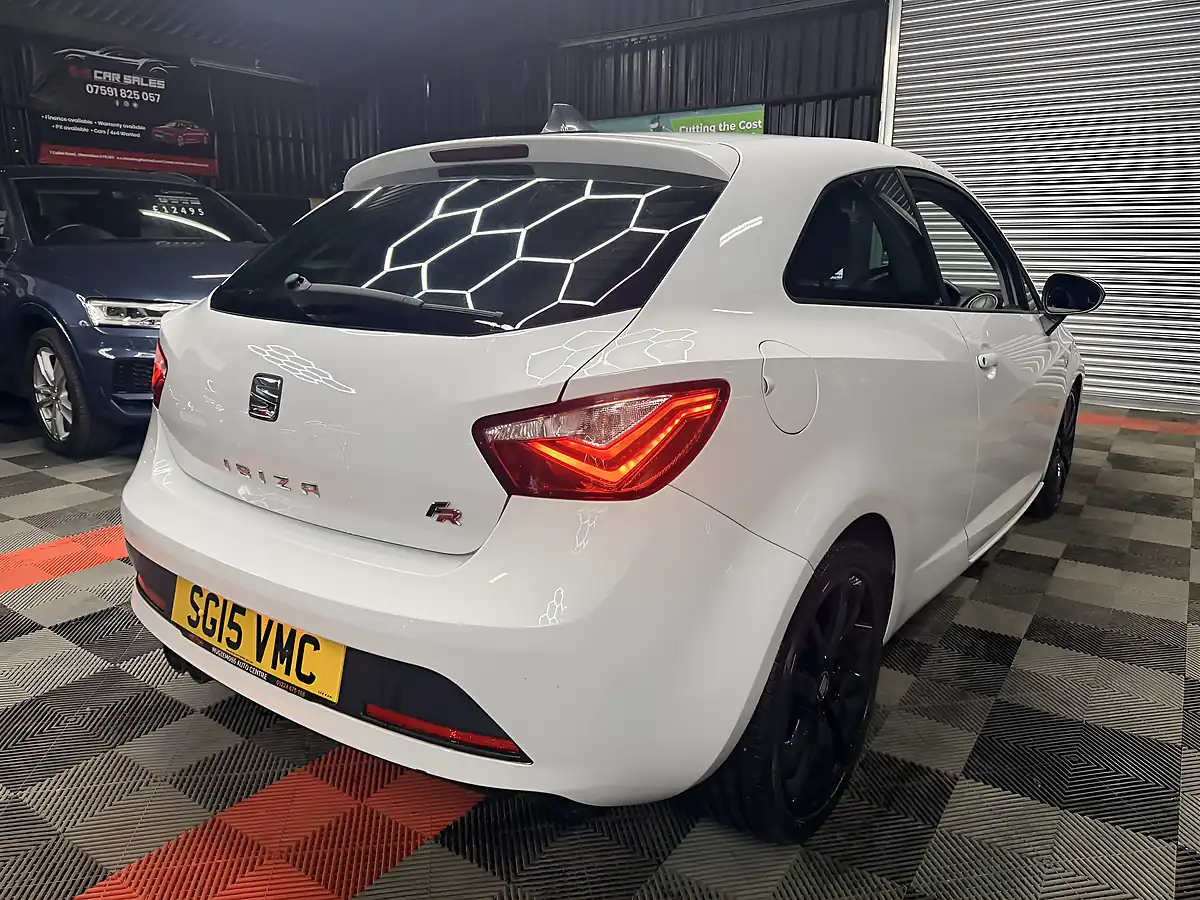 Used 2015 SEAT Ibiza Fr Black White - Interior and Exterior details 4