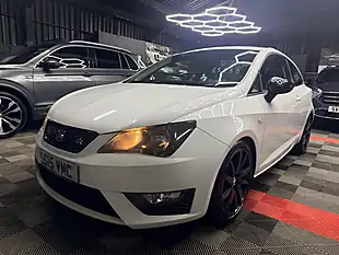 Used 2015 SEAT Ibiza Fr Black White - Interior and Exterior details 6