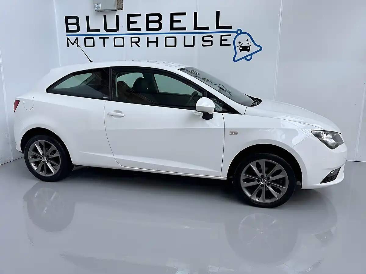 Used 2015 SEAT Ibiza I Tech Sport Coupe Nevada White - Interior and Exterior details 8