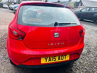 Used 2015 SEAT Ibiza S Red - Interior and Exterior details 11