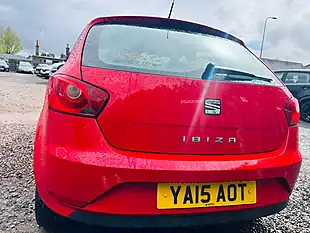 Used 2015 SEAT Ibiza S Red - Interior and Exterior details 12