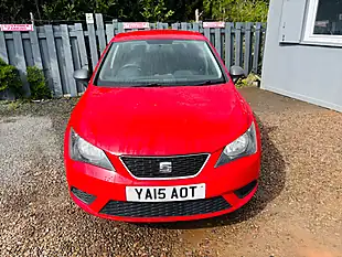 Used 2015 SEAT Ibiza S Red - Interior and Exterior details 3