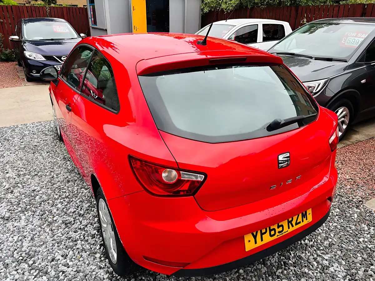 Used 2015 SEAT Ibiza S Sport Coupe Red - Interior and Exterior details 8