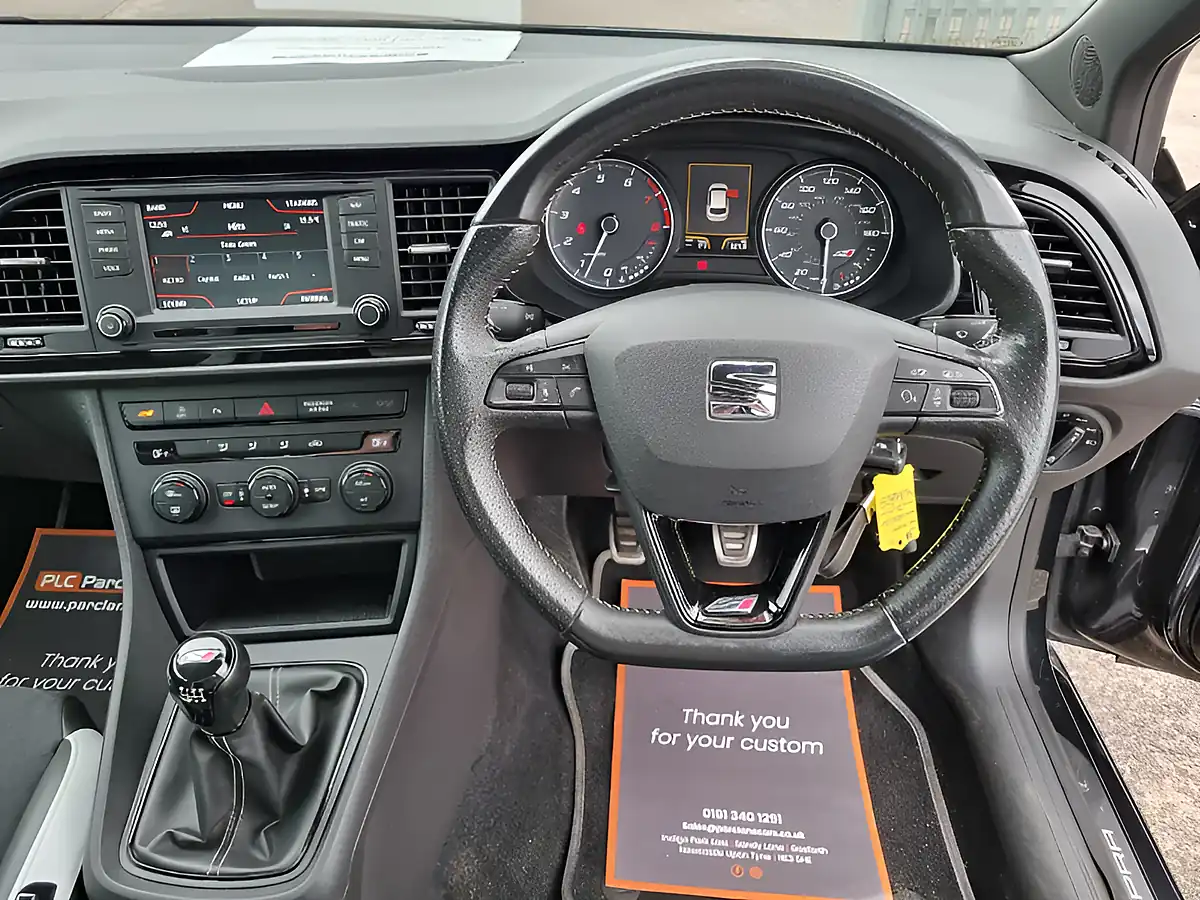 Used 2015 SEAT Leon Cupra Phantom Black Metallic - Interior and Exterior details 14