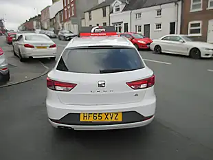 Used 2015 SEAT Leon Sport Tourer White - Interior and Exterior details 4
