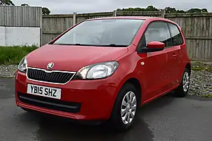 Used 2015 Skoda Citigo Se Red - Interior and Exterior details 3