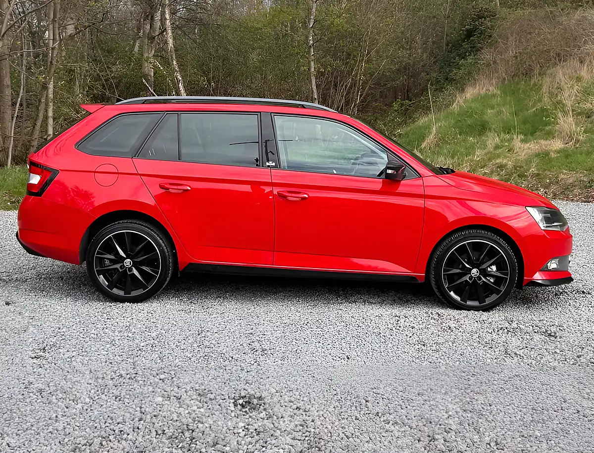 Used 2015 Skoda Fabia Monte Carlo Corrida Red - Interior and Exterior details 2
