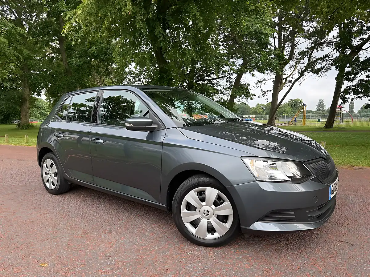 Used 2015 Skoda Fabia S Grey - Front View