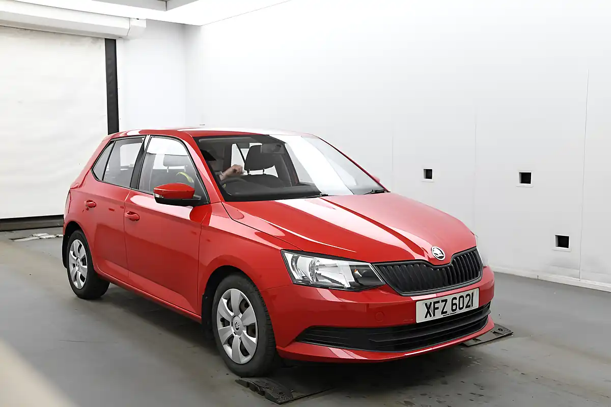 Used 2015 Skoda Fabia S Red - Front View