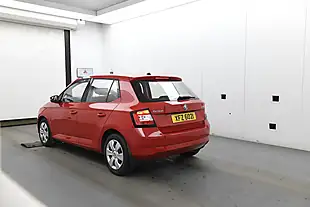 Used 2015 Skoda Fabia S Red - Interior and Exterior details 3