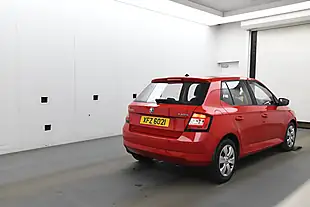 Used 2015 Skoda Fabia S Red - Interior and Exterior details 4