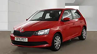 Used 2015 Skoda Fabia S Red - Interior and Exterior details 2