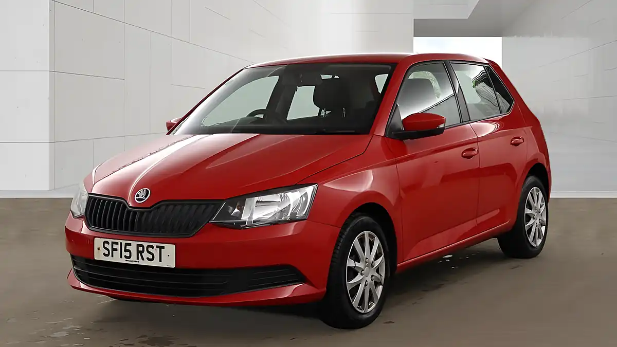 Used 2015 Skoda Fabia S Red - Interior and Exterior details 2