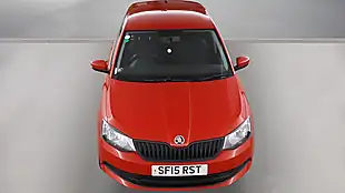 Used 2015 Skoda Fabia S Red - Interior and Exterior details 7