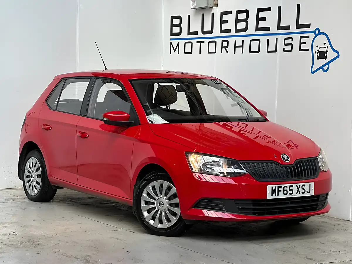 Used 2015 Skoda Fabia S Red - Front View