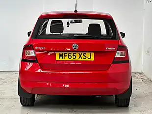 Used 2015 Skoda Fabia S Red - Interior and Exterior details 5