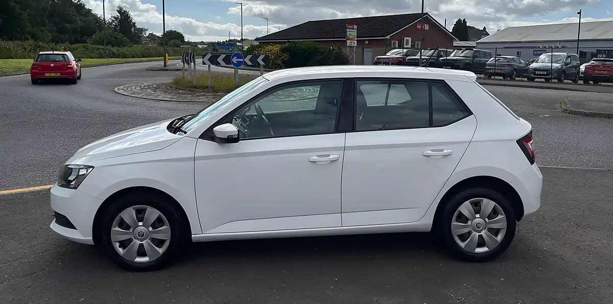 Used 2015 Skoda Fabia S White - Interior and Exterior details 2
