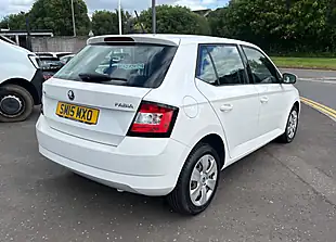 Used 2015 Skoda Fabia S White - Interior and Exterior details 4