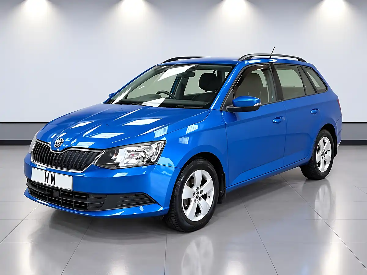 Used 2015 Skoda Fabia Se Blue - Interior and Exterior details 5