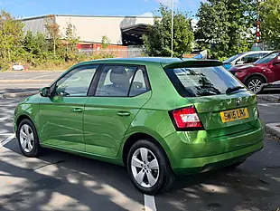 Used 2015 Skoda Fabia Se Green - Interior and Exterior details 3