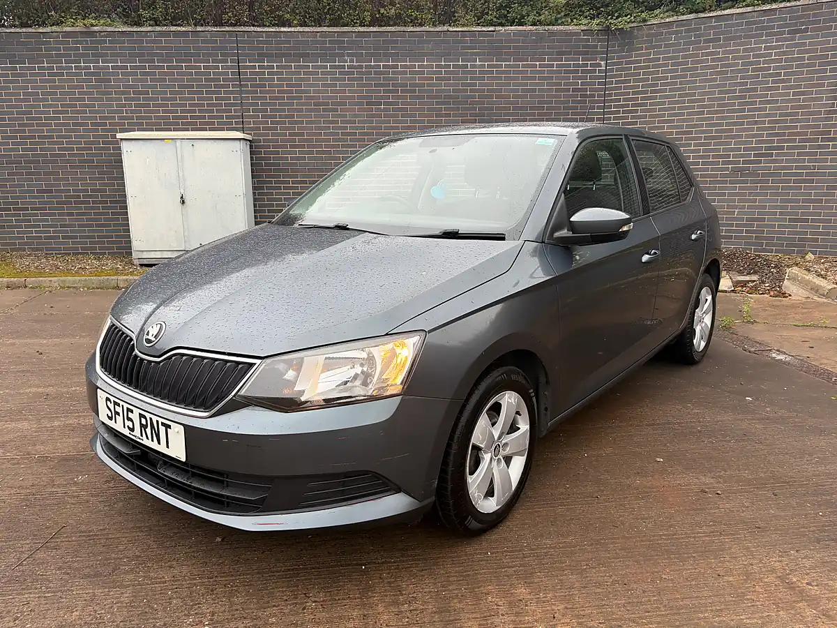 Used 2015 Skoda Fabia Se Grey - Front View