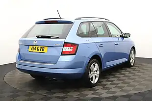 Used 2015 Skoda Fabia Se L Blue - Interior and Exterior details 4