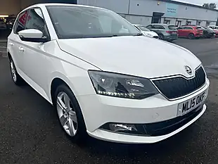 Used 2015 Skoda Fabia Se L White - Interior and Exterior details 3