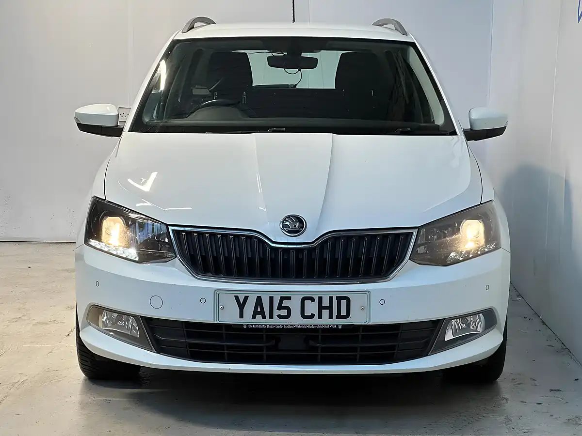 Used 2015 Skoda Fabia Se L White - Interior and Exterior details 2