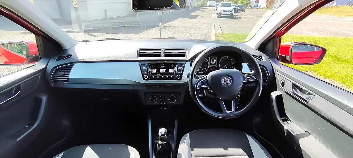 Used 2015 Skoda Fabia Se Red - Interior and Exterior details 14