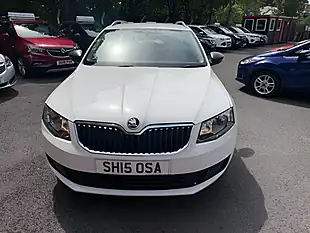 Used 2015 Skoda Octavia S White - Interior and Exterior details 2