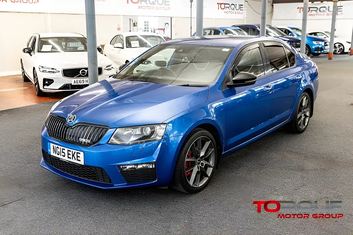 Used 2015 Skoda Octavia VRS Blue - Interior and Exterior details 14