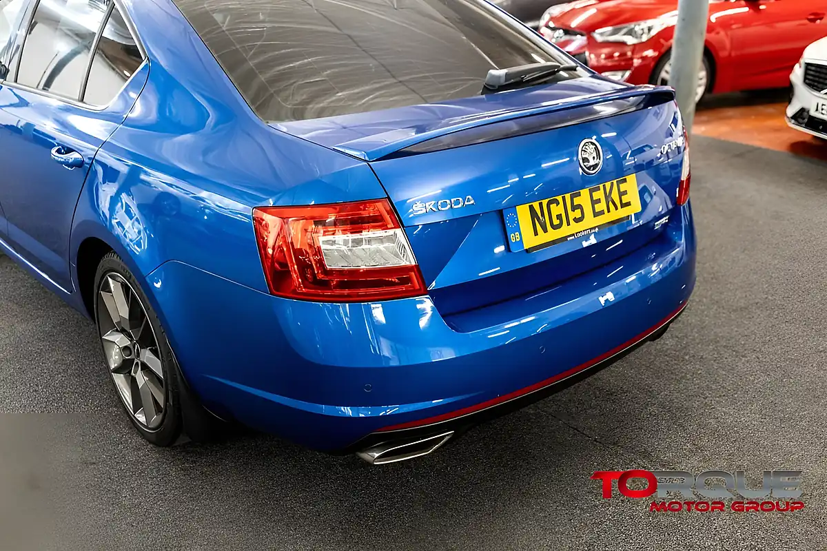 Used 2015 Skoda Octavia VRS Blue - Interior and Exterior details 17