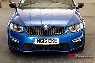 Used 2015 Skoda Octavia VRS Blue - Interior and Exterior details 3