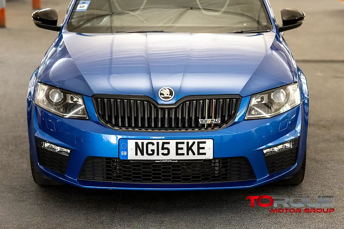 Used 2015 Skoda Octavia VRS Blue - Interior and Exterior details 3