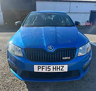 Used 2015 Skoda Octavia VRS Blue - Interior and Exterior details 2