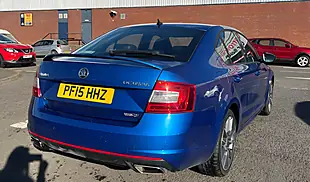 Used 2015 Skoda Octavia VRS Blue - Interior and Exterior details 5