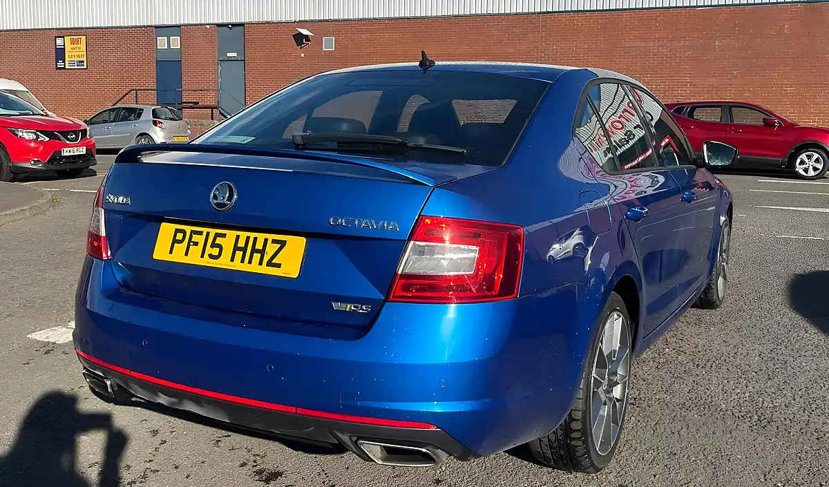 Used 2015 Skoda Octavia VRS Blue - Interior and Exterior details 5