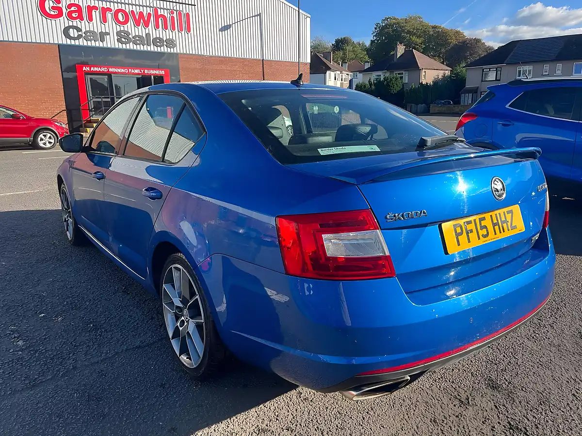 Used 2015 Skoda Octavia VRS Blue - Interior and Exterior details 7