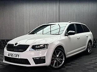 Used 2015 Skoda Octavia VRS White - Interior and Exterior details 3