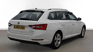 Used 2015 Skoda Superb Se Business White - Interior and Exterior details 4