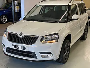 Used 2015 Skoda Yeti Black Edition White - Interior and Exterior details 2