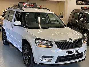 Used 2015 Skoda Yeti Black Edition White - Interior and Exterior details 4