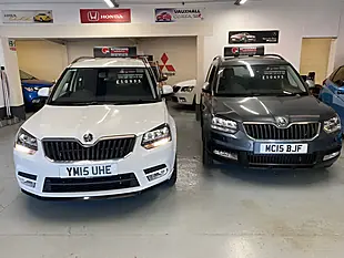 Used 2015 Skoda Yeti Black Edition White - Interior and Exterior details 5