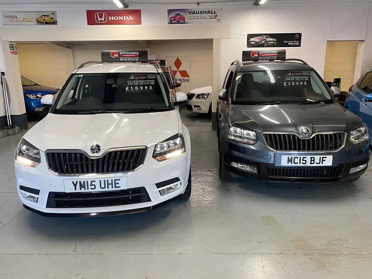 Used 2015 Skoda Yeti Black Edition White - Interior and Exterior details 5