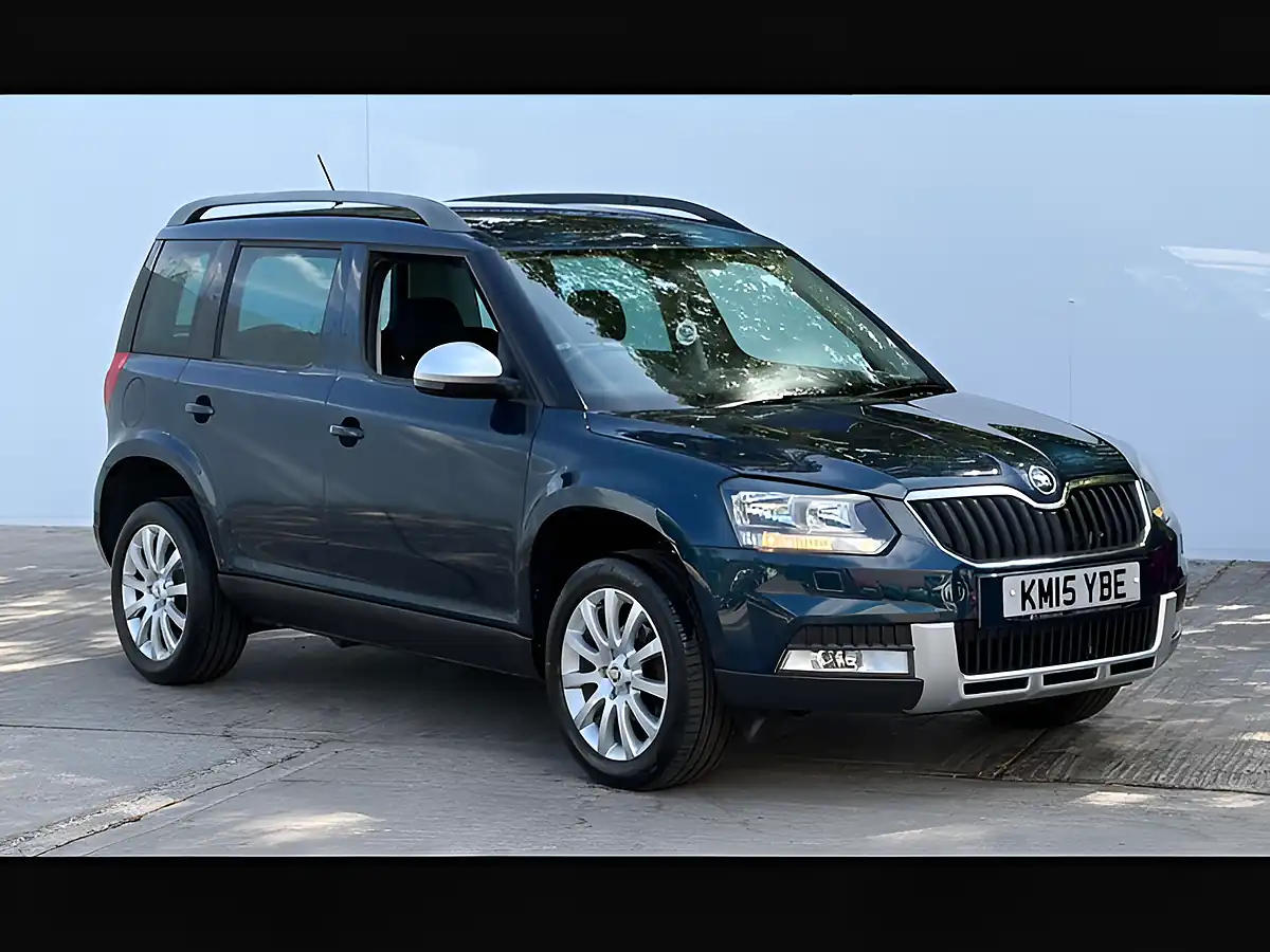 Used 2015 Skoda Yeti Outdoor Se Pacific Blue - Front View